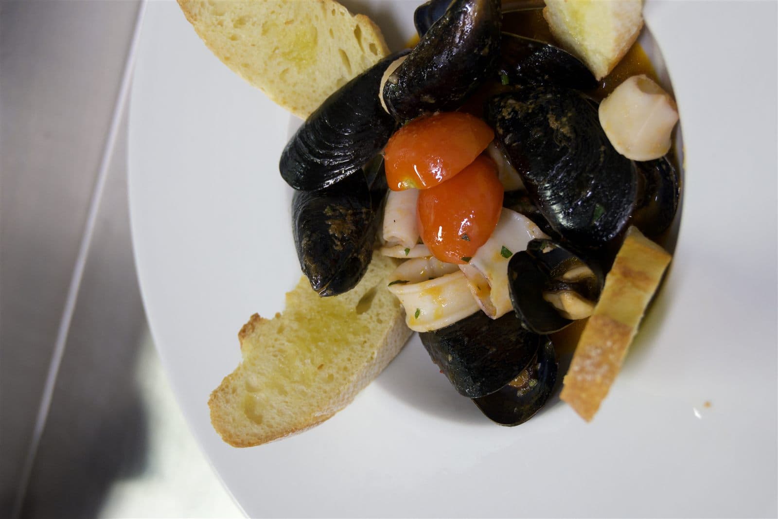 Sauté di cozze, piatto di mare del ristorante Alexander